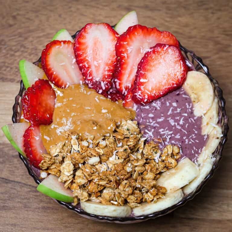 Nekter Acai Peanut Butter Bowl (A Healthy Copycat Recipe)